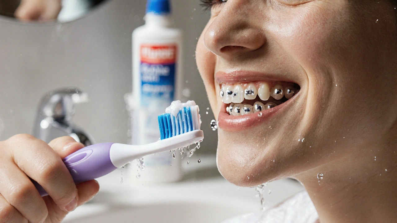 Jak vybělit zuby s rovnátky bez poškození klemečků