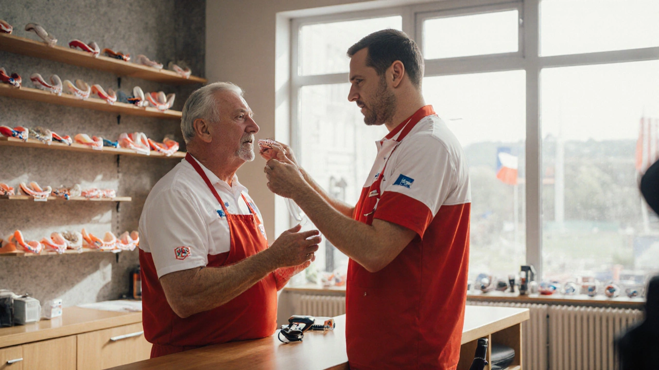 Sportovní chránič vs. obyčejný ústní chránič