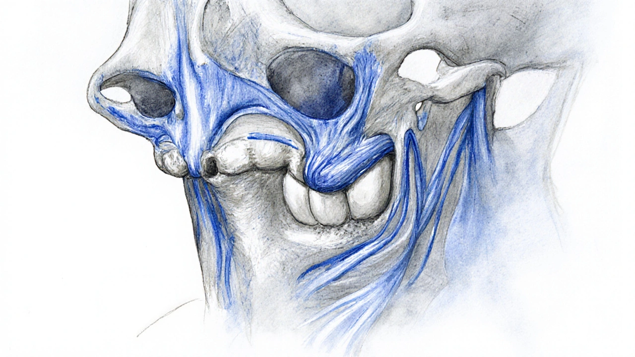 Nesprávný předkus způsobuje přetížení čelistního kloubu a svalů.