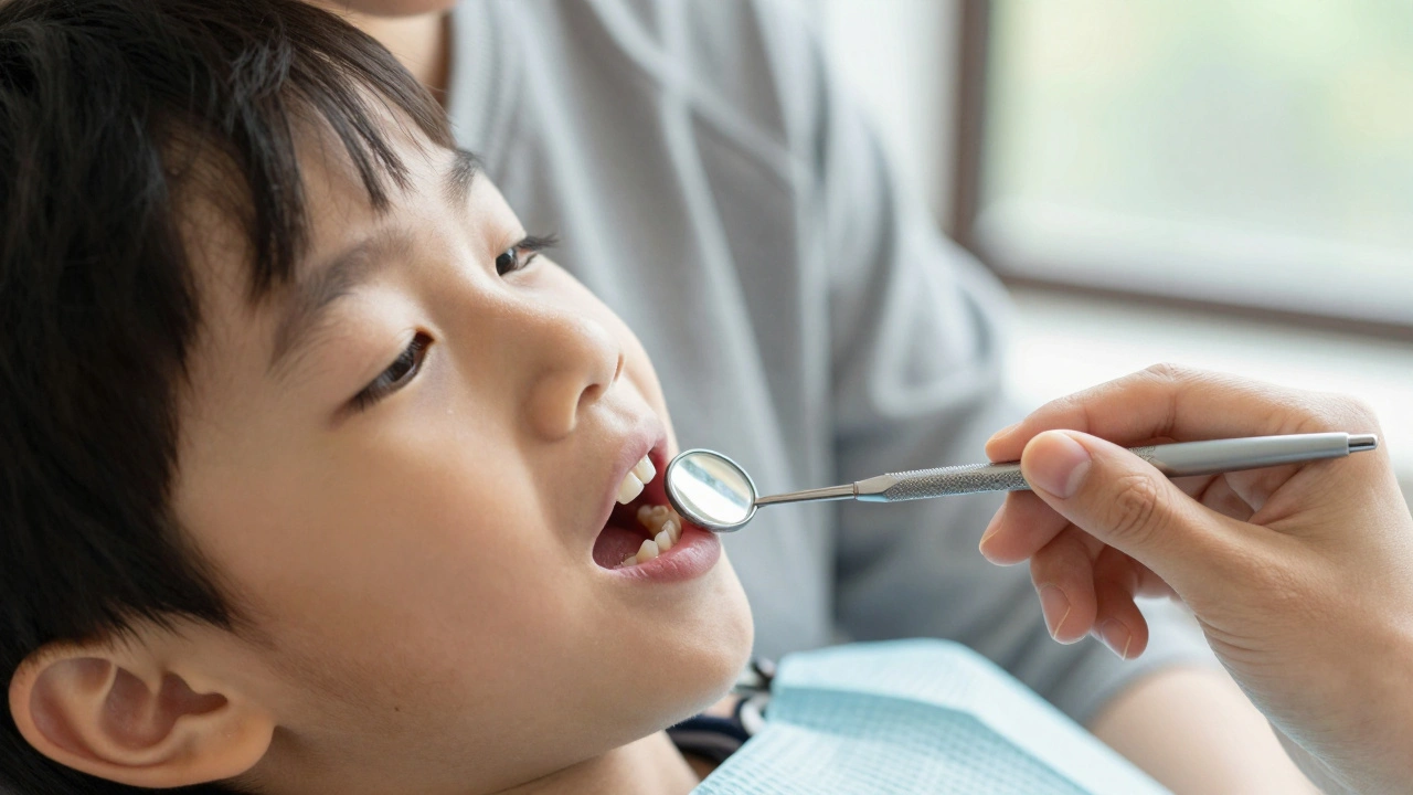 Dentální zrcátko: Jak ho používat pro kontrolu zubů dětí