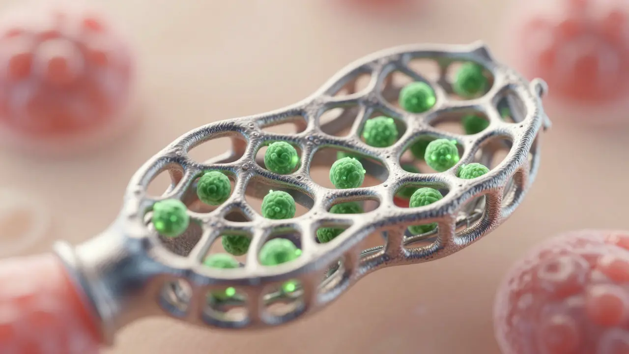 3D tištěný implantát s buněčnou regenerací kosti