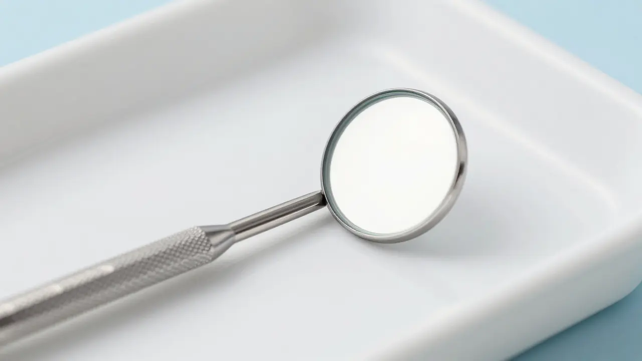 Jak vybrat správné dentální zrcátko: Průvodce typy, velikostmi a materiály